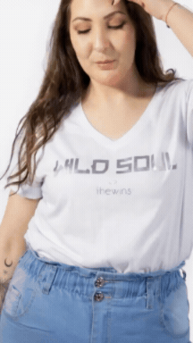 Remera Wild Soul Blanca